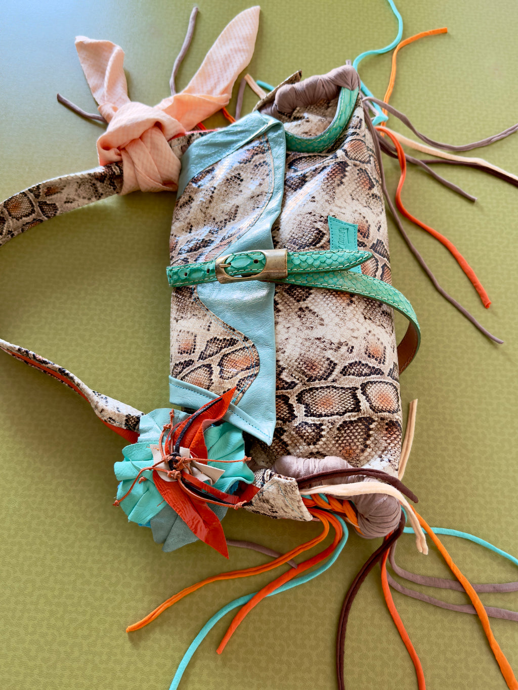 THE PYTHON BELT 3/4 WITH STIHZZY & SCARF