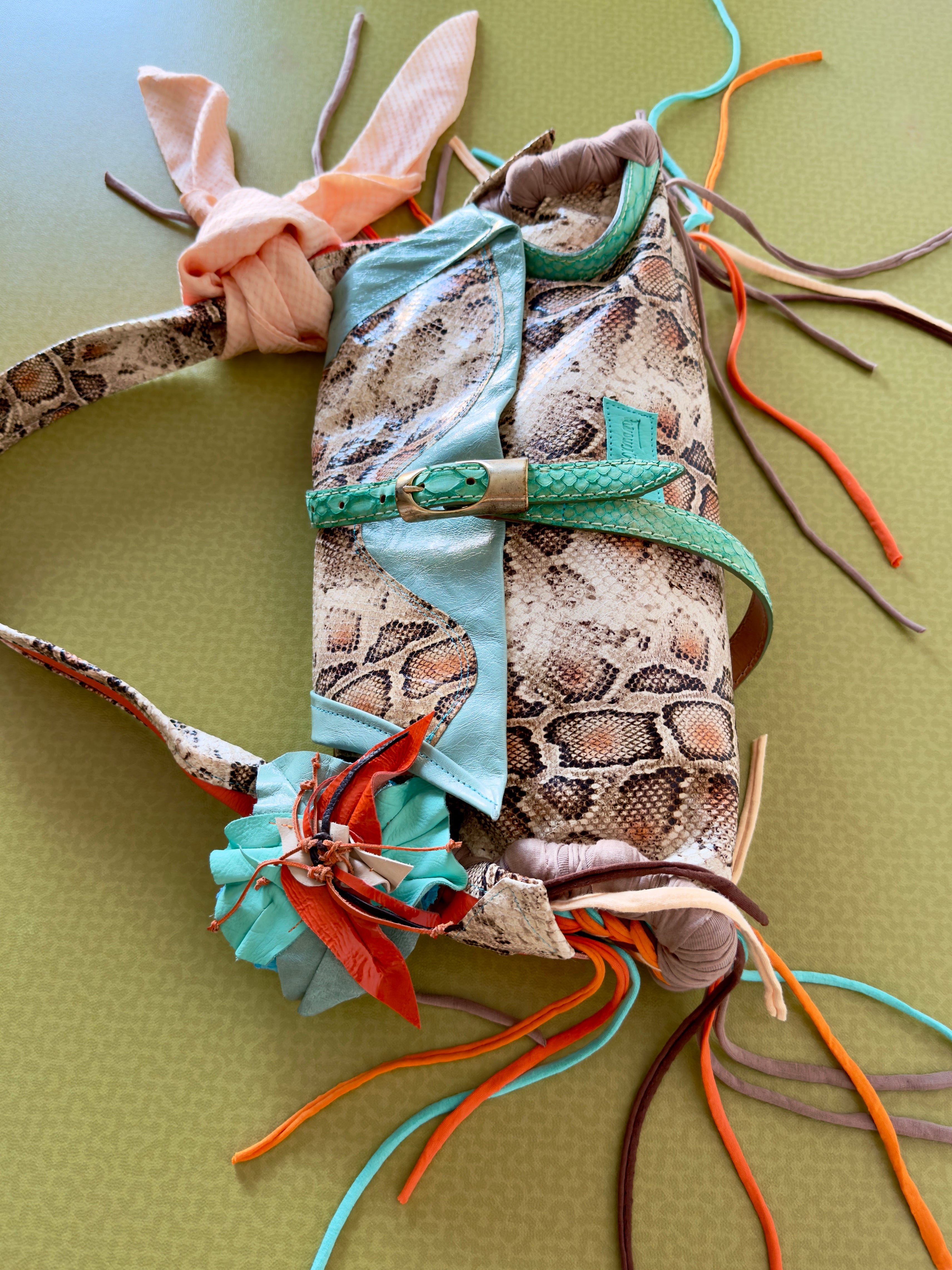 THE PYTHON BELT 3/4 WITH STIHZZY & SCARF