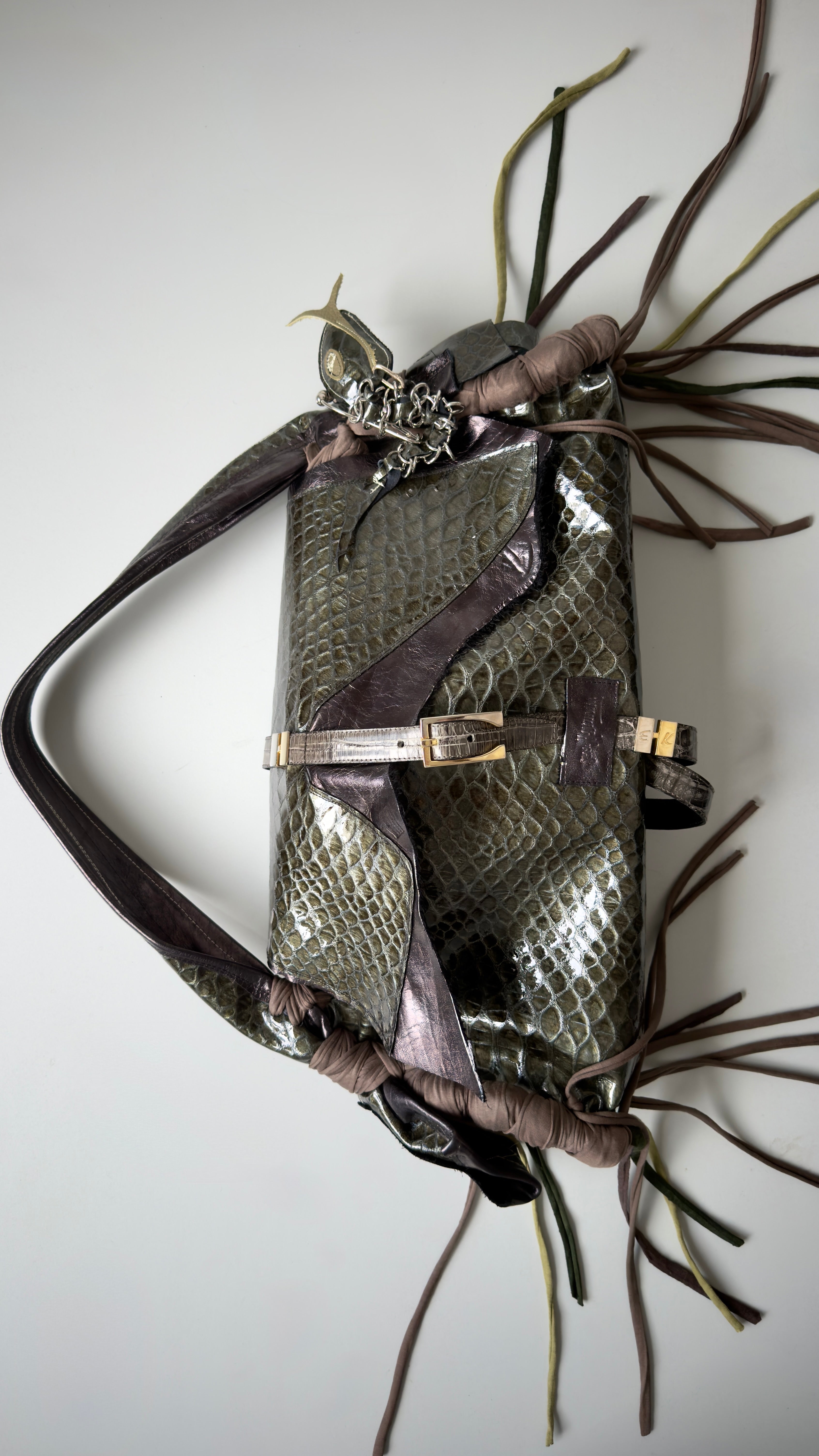 THE BELT BAGUETTE B 2/1 & SERPENT CHARMY *1of1
