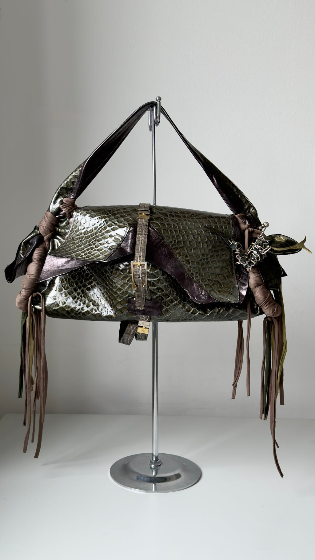 THE BELT BAGUETTE B 2/1 & SERPENT CHARMY *1of1