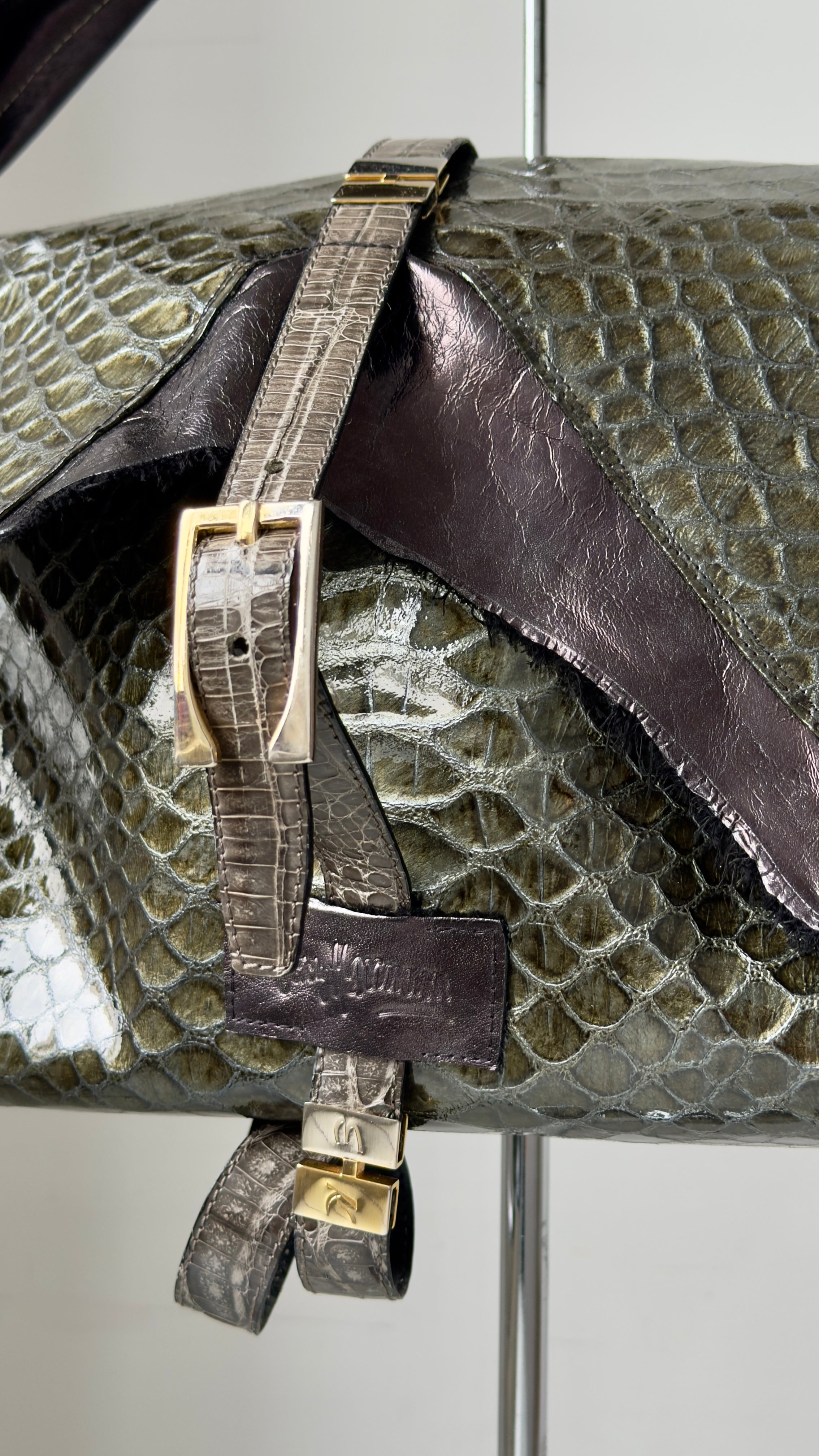 THE BELT BAGUETTE B 2/1 & SERPENT CHARMY *1of1