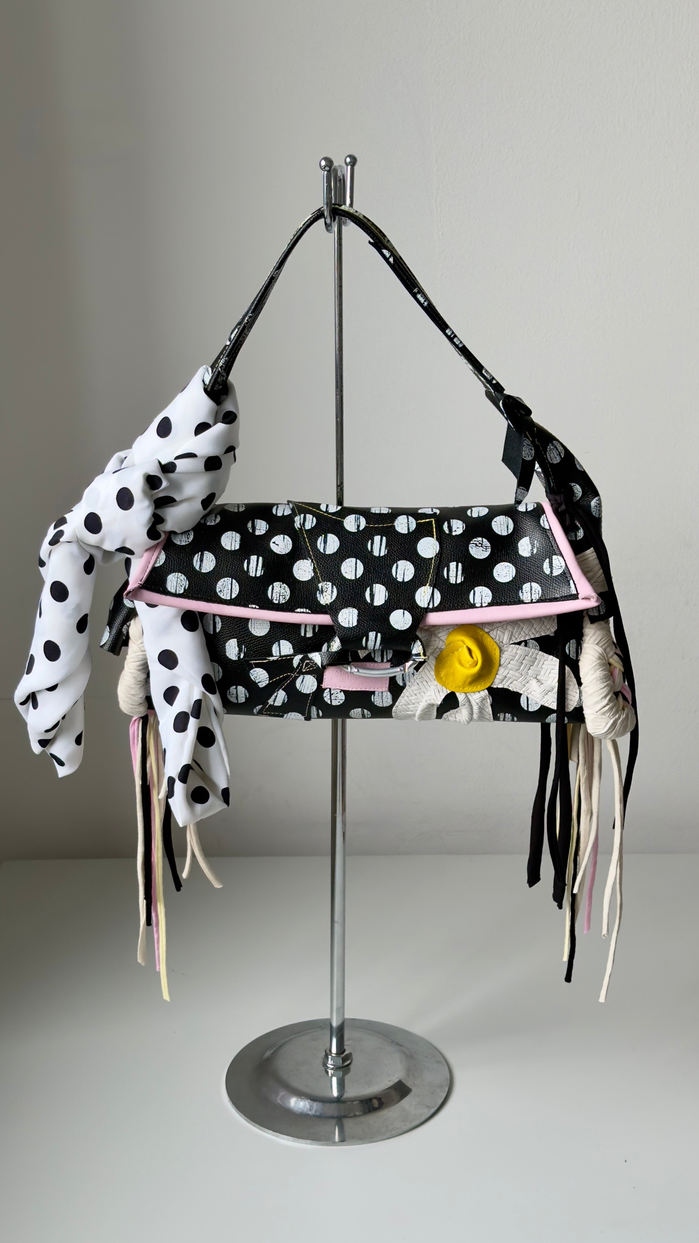 THE DAISY BAGUETTE & POLKA SCARF *1of1