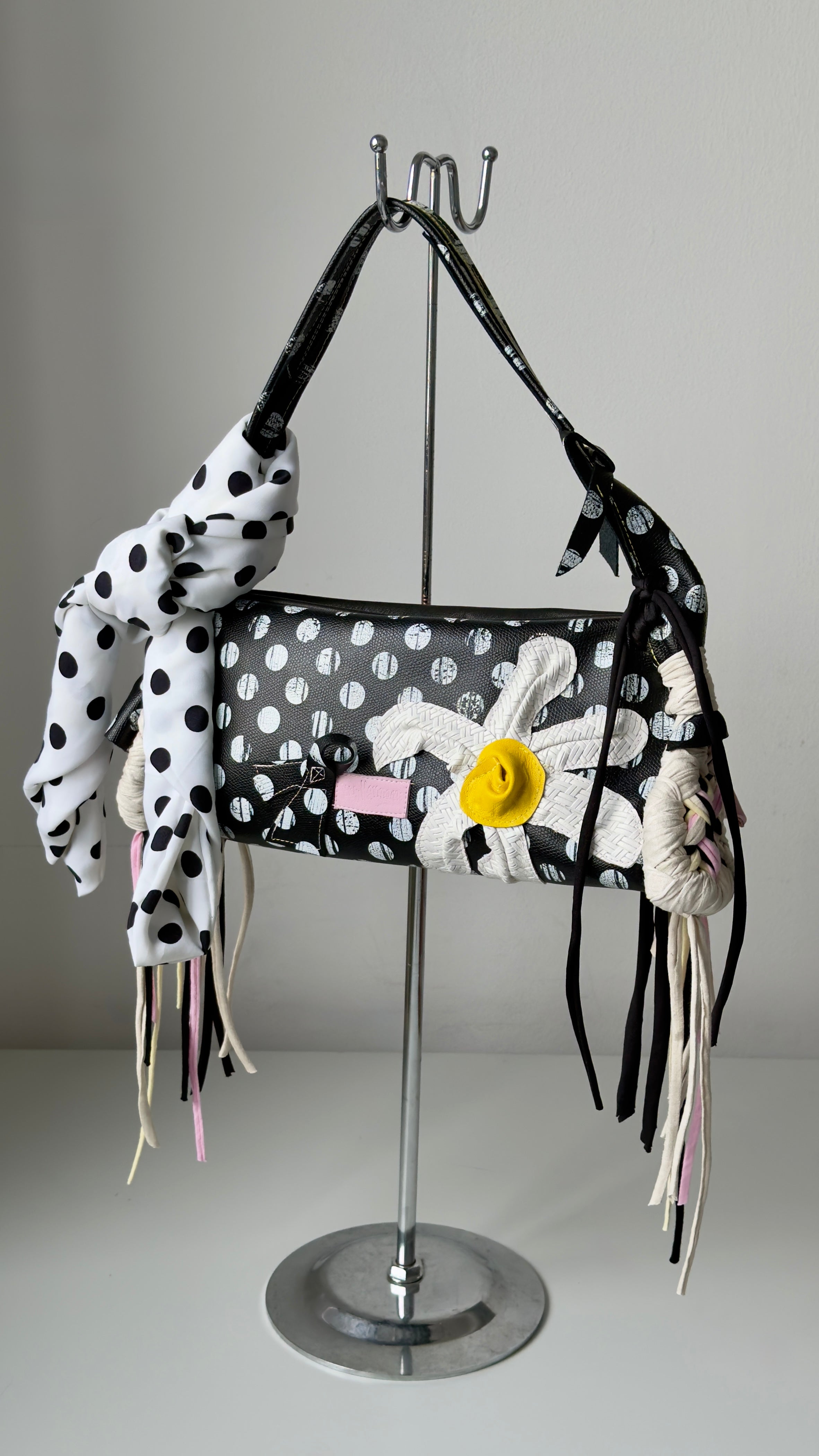 THE DAISY BAGUETTE & POLKA SCARF *1of1